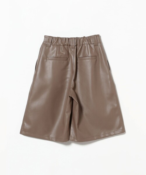 B:MING by BEAMS（ビーミングバイビームス）の「フェイクレザー ハーフ パンツ（S～M）（その他パンツ・レディース・ブラック/ブラウン系その他4・SMALL/MEDIUM）」の22枚目の写真