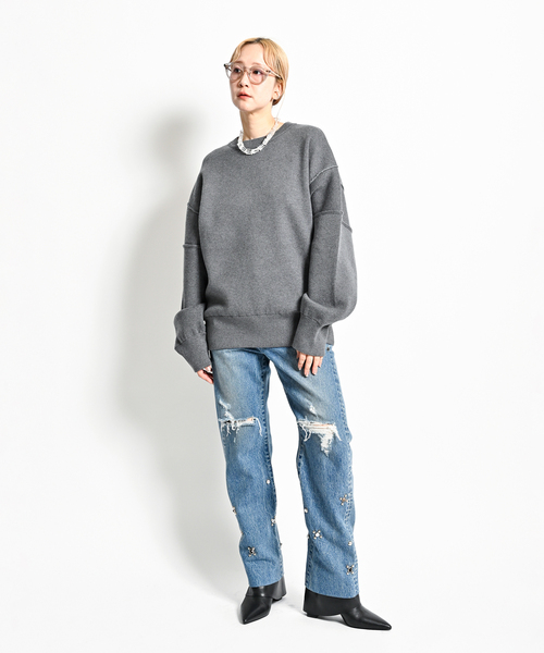 CITYSHOP（シティーショップ）の「SWEAT ニット（ニット/セーター