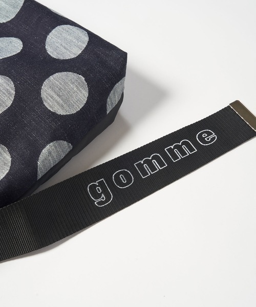 gomme（ゴム）の「ミックスデニムトートバッグ（トートバッグ・レディース・インディゴブルー・FREE）」の7枚目の写真