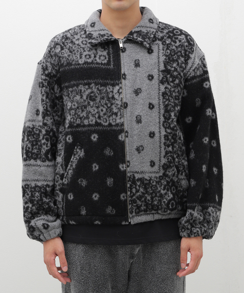 NOMA t.d.(ノーマティーディー)の「【NOMA T.D. / ノ-マ・ティー・ディー】Blanket Blouson(その他アウター・メンズ・ブラック・3)」の2枚目の写真