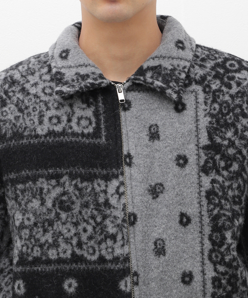 NOMA t.d.(ノーマティーディー)の「【NOMA T.D. / ノ-マ・ティー・ディー】Blanket Blouson(その他アウター・メンズ・ブラック・3)」の7枚目の写真