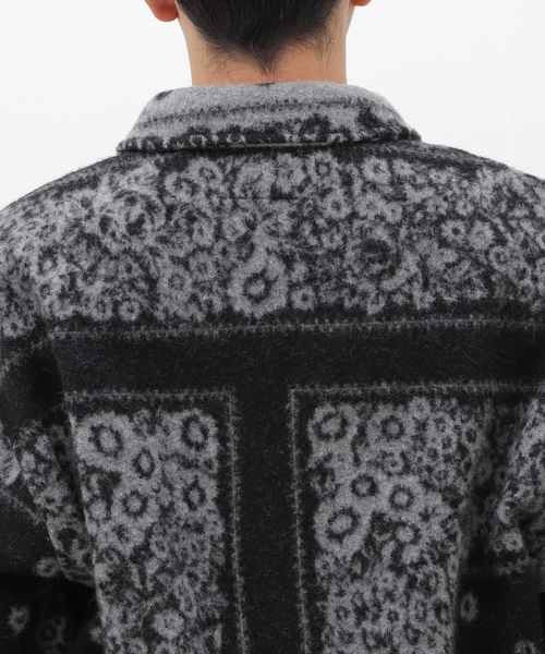 NOMA t.d.(ノーマティーディー)の「【NOMA T.D. / ノ-マ・ティー・ディー】Blanket Blouson(その他アウター・メンズ・ブラック・3)」の8枚目の写真