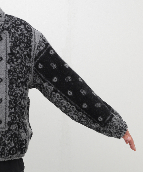 NOMA t.d.(ノーマティーディー)の「【NOMA T.D. / ノ-マ・ティー・ディー】Blanket Blouson(その他アウター・メンズ・ブラック・3)」の9枚目の写真