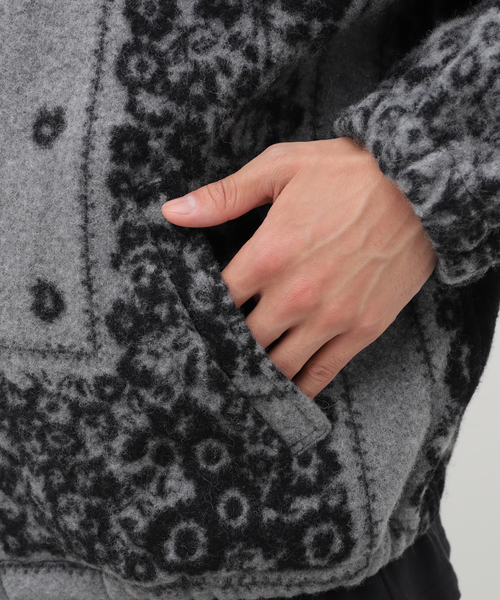 NOMA t.d.(ノーマティーディー)の「【NOMA T.D. / ノ-マ・ティー・ディー】Blanket Blouson(その他アウター・メンズ・ブラック・3)」の11枚目の写真