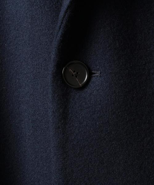 BEAUTY&YOUTH UNITED ARROWS(ビューティーアンドユースユナイテッドアローズ)の「BY ∴ メルトン チェスター コート ◇(チェスターコート・メンズ・ロイヤルブルー/ネイビー/ベージュ・LARGE/MEDIUM/SMALL/X-LARGE)」の6枚目の写真
