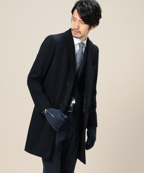 BEAUTY&YOUTH UNITED ARROWS(ビューティーアンドユースユナイテッドアローズ)の「BY ∴ メルトン チェスター コート ◇(チェスターコート・メンズ・ロイヤルブルー/ネイビー/ベージュ・LARGE/MEDIUM/SMALL/X-LARGE)」の12枚目の写真