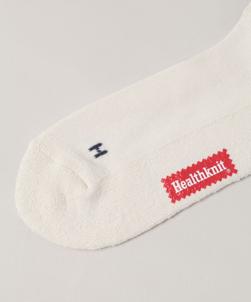 RAGEBLUE（レイジブルー）の「【Healthknit/ヘルスニット】シンカー2ライン3Pソックス（ソックス/靴下・メンズ・オフホワイト・FREE）」の3枚目の写真