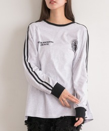 RETRO GIRL | 【UNISEX】袖ラインロンTEE(Tシャツ/カットソー)