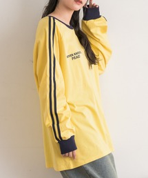 【UNISEX】袖ラインロンTEE