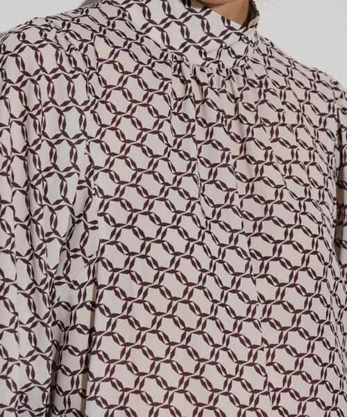 GALLEST（ギャレスト）の「◆ヴィンテージ柄ブラウス（シャツ/ブラウス・レディース・ブラック系4/アイボリー系4・38）」の12枚目の写真