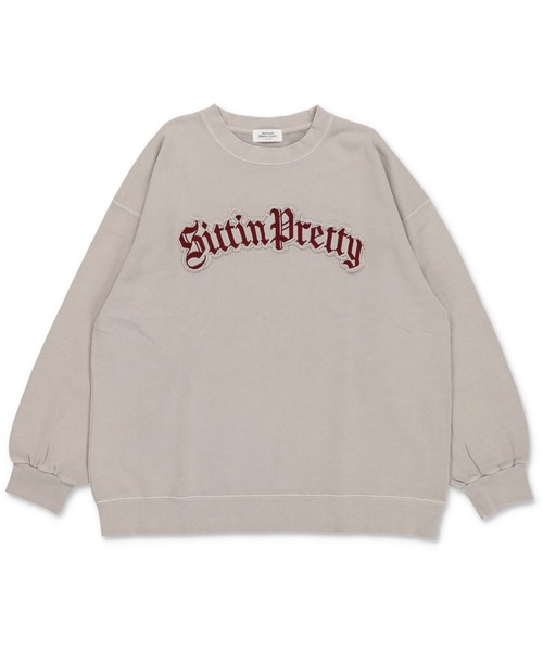 SPINNS（スピンズ）の「生地貼り付けロゴ ピグメント加工ビッグ