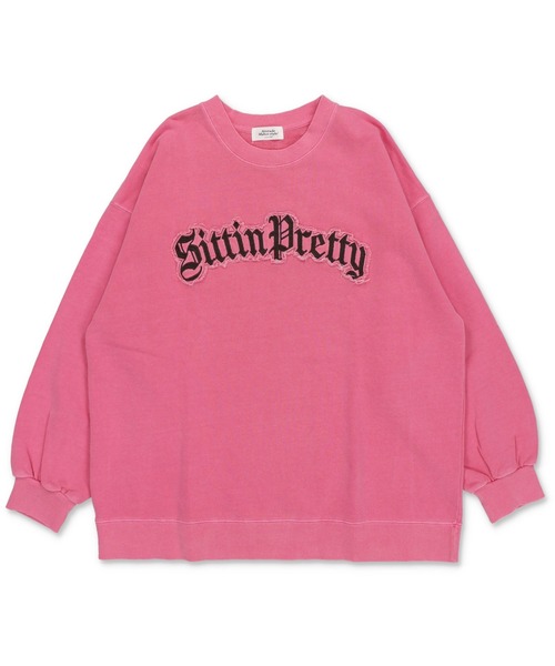 SPINNS（スピンズ）の「生地貼り付けロゴ ピグメント加工ビッグ