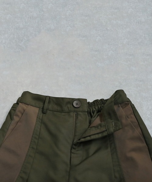 antiqua(アンティカ)の「シャンブレーパンツ(その他パンツ・レディース・グレー/カーキ・P/R)」の3枚目の写真