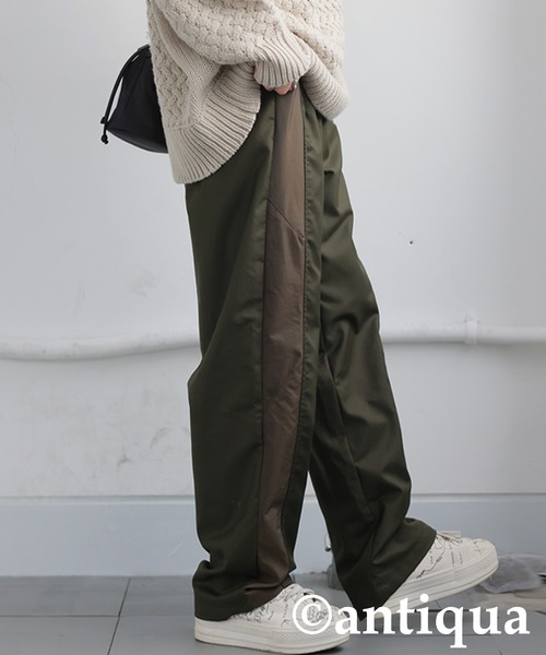 antiqua(アンティカ)の「シャンブレーパンツ(その他パンツ・レディース・グレー/カーキ・P/R)」の19枚目の写真