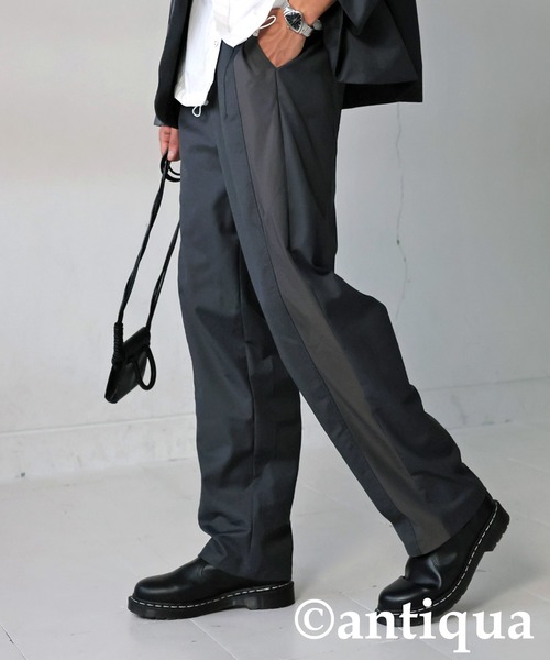 antiqua(アンティカ)の「シャンブレーパンツ(その他パンツ・レディース・グレー/カーキ・P/R)」の12枚目の写真