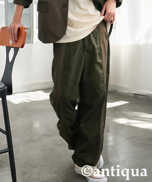 antiqua(アンティカ)の「シャンブレーパンツ(その他パンツ・レディース・グレー/カーキ・P/R)」の22枚目の写真