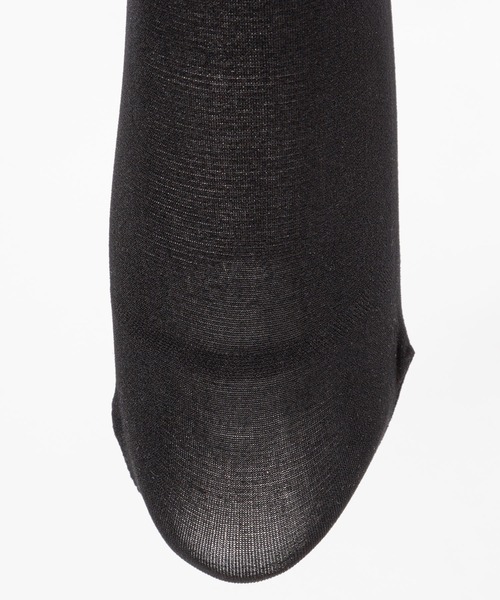 DearMyLove（ディアマイラブ）の「シースルートリムハイソックス（ソックス/靴下・レディース・ブラック/ホワイト・M-L）」の7枚目の写真