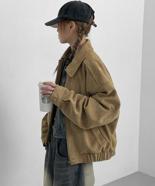 セール】[MADE] ウォルタースエードブルゾン（ブルゾン）｜BLACKUP