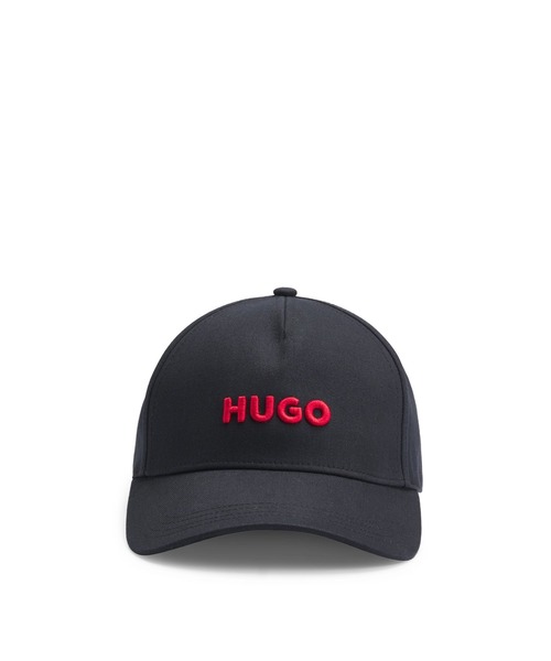 HUGO（ヒューゴ）の「ロゴフロント＆バイザー コットンツイル キャップ（キャップ・メンズ・ブラック/ブラック系その他/ブラウン/カーキ/ブルー/ベージュ・ONESIZE）」の14枚目の写真