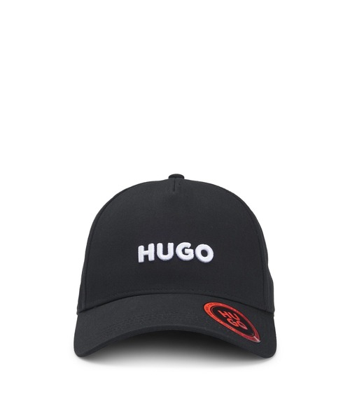 HUGO（ヒューゴ）の「ロゴフロント＆バイザー コットンツイル キャップ（キャップ・メンズ・ブラック/ブラック系その他/ブラウン/カーキ/ブルー/ベージュ・ONESIZE）」の15枚目の写真
