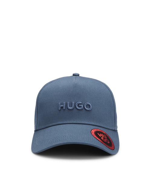 HUGO（ヒューゴ）の「ロゴフロント＆バイザー コットンツイル キャップ（キャップ・メンズ・ブラック/ブラック系その他/ブラウン/カーキ/ブルー/ベージュ・ONESIZE）」の21枚目の写真