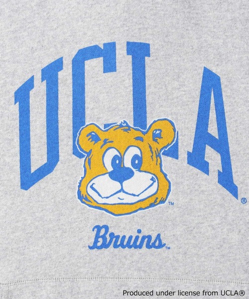 UCLA(ユーシーエルエー)の「【UCLA×NUTMEG】プリントパーカー(パーカー・メンズ・ブラック/グレー・L/XL/M)」の9枚目の写真