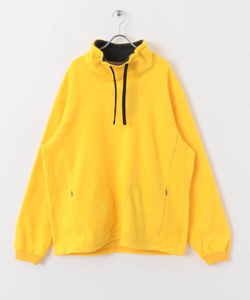 EKAL（エカル）の「スタンドフリースプルオーバー（Tシャツ/カットソー・メンズ・グレー/イエロー/ブラック/ブラウン系その他・LARGE/MEDIUM）」の7枚目の写真