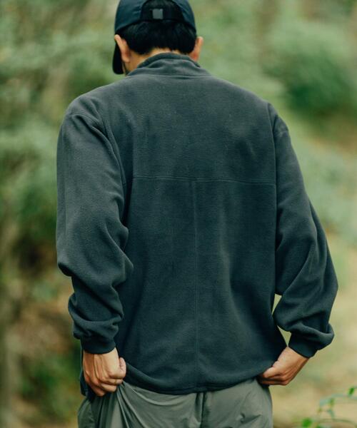 EKAL（エカル）の「スタンドフリースプルオーバー（Tシャツ/カットソー・メンズ・グレー/イエロー/ブラック/ブラウン系その他・LARGE/MEDIUM）」の14枚目の写真