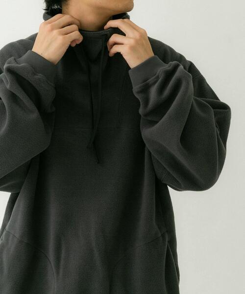 EKAL（エカル）の「スタンドフリースプルオーバー（Tシャツ/カットソー・メンズ・グレー/イエロー/ブラック/ブラウン系その他・LARGE/MEDIUM）」の16枚目の写真