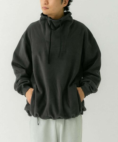 EKAL（エカル）の「スタンドフリースプルオーバー（Tシャツ/カットソー・メンズ・グレー/イエロー/ブラック/ブラウン系その他・LARGE/MEDIUM）」の17枚目の写真