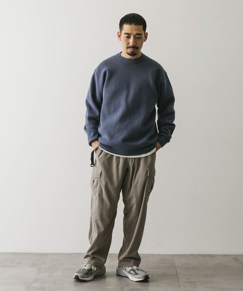 セール】『洗濯可』ミラノリブ クルーネックニット（ニット