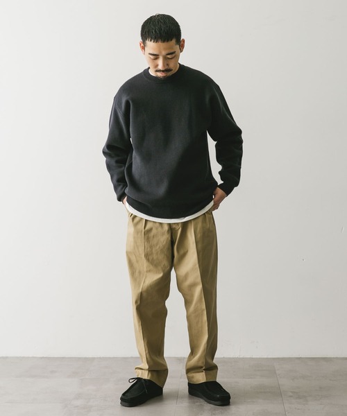 セール】『洗濯可』ミラノリブ クルーネックニット（ニット