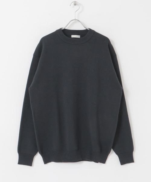 URBAN RESEARCH DOORS(アーバンリサーチドアーズ)の「『洗濯可』ミラノリブ クルーネックニット(ニット/セーター・メンズ・ホワイト系その他/ブルー/チャコールグレー・MEDIUM/LARGE)」の10枚目の写真