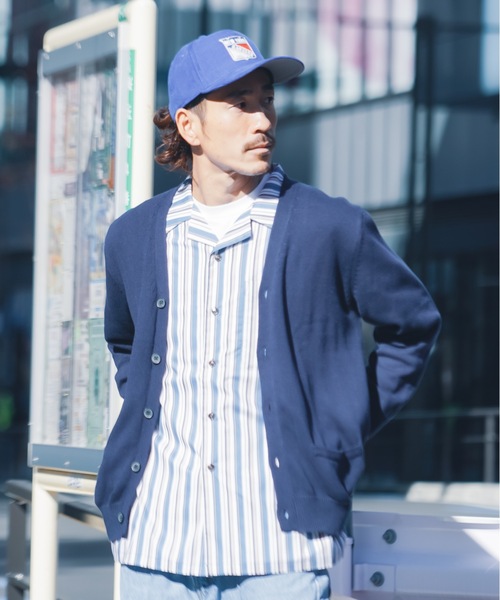 TETE（テット）の「【TETE SELECTION】［オンオフどちらのスタイルでも使える］スタンダードサイジングベーシックデザインコットンVネックニットカーディガン/（カーディガン/ボレロ・メンズ・ベージュ/ネイビー/グレー/ブラック・MEDIUM/LARGE/X-LARGE）」の15枚目の写真
