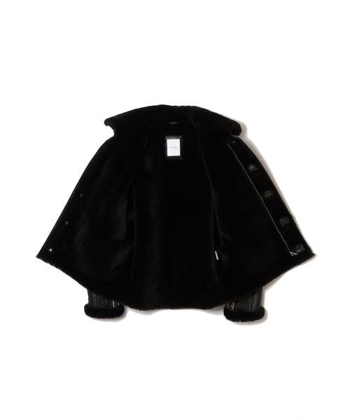 MOUTON LEATHER JACKET / ムートン レザー ジャケット（ムートンコート