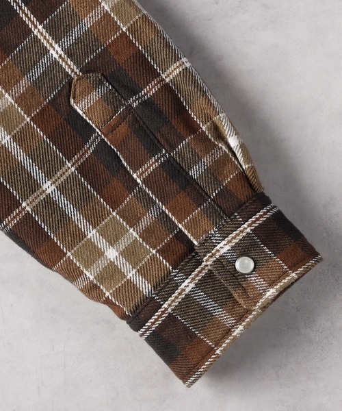 BACK NUMBER（バックナンバー）の「【BACK NUMBER】中綿ウエスタンジャケット（ブルゾン・メンズ・ブラック/ベージュ・M/L/XL）」の6枚目の写真