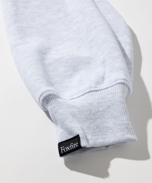 Foxfire(フォックスファイヤー)の「Foxfire/フォックスファイヤー 別注 Foxfire プリントクルーネック スウェット/Foxfireベア/バックプリント/リラックスフィット(スウェット・メンズ・チャコールグレー/ライトグレー/ネイビー・MEDIUM/LARGE)」の18枚目の写真