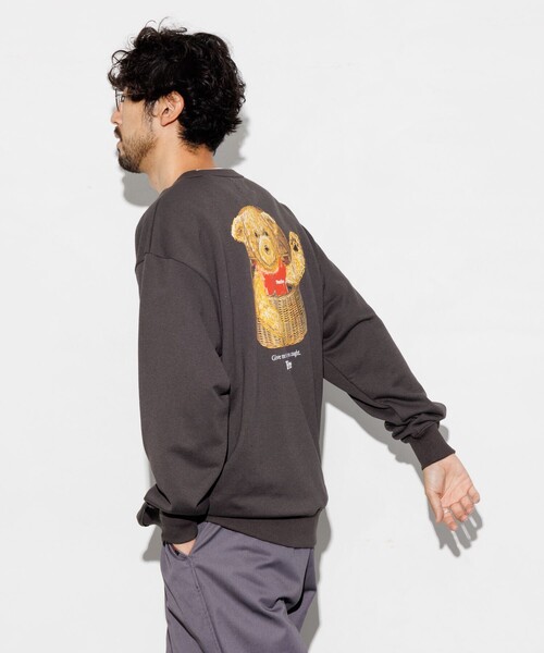 セール】Foxfire/フォックスファイヤー 別注 Foxfire プリントクルー