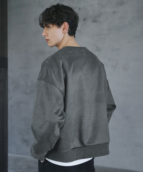 CTHY（シティ）の「ルーズシルエットフェイクスウェード裏毛