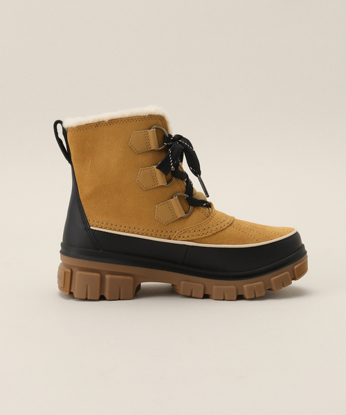 SOREL(ソレル)の「SOREL/ソレル デイボリ5ウォータープルーフ(ブーツ・レディース・ブラック/ベージュ・23cm/23.5cm/24cm/24.5cm/25cm)」の5枚目の写真