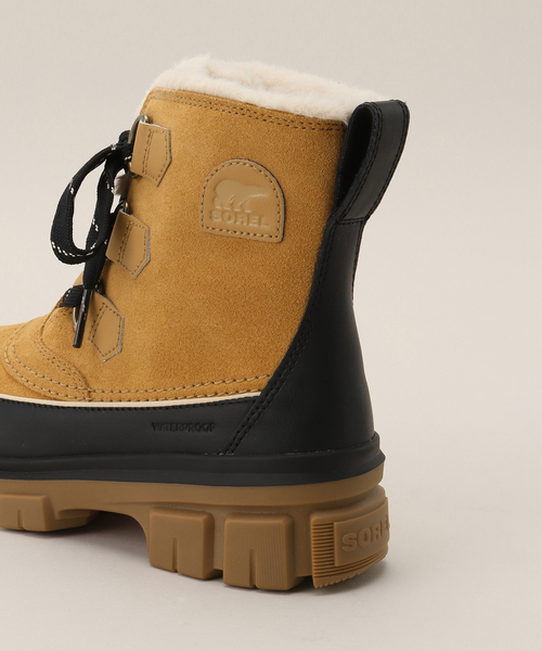 SOREL(ソレル)の「SOREL/ソレル デイボリ5ウォータープルーフ(ブーツ・レディース・ブラック/ベージュ・23cm/23.5cm/24cm/24.5cm/25cm)」の6枚目の写真