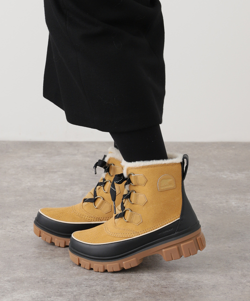 SOREL(ソレル)の「SOREL/ソレル デイボリ5ウォータープルーフ(ブーツ・レディース・ブラック/ベージュ・23cm/23.5cm/24cm/24.5cm/25cm)」の17枚目の写真