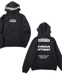 GLAZOS（グラソス）の「【毛玉になりにくいしっかり暖か素材】裏起毛・フードプリントプルオーバーパーカー（スウェット・メンズ）」
