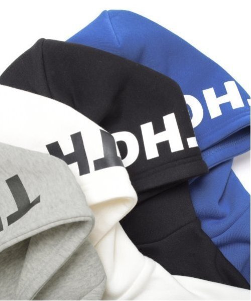 GLAZOS（グラソス）の「【毛玉になりにくいしっかり暖か素材】裏起毛・フードプリントプルオーバーパーカー（スウェット・キッズ・ホワイト/ブルー/グレー/ブラック・S/M/L/LL）」の7枚目の写真