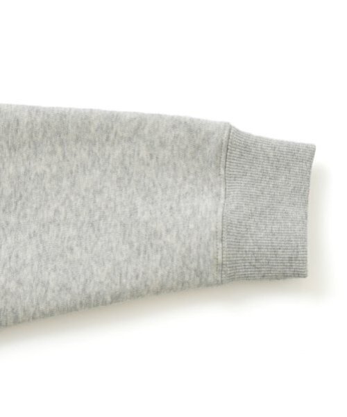 GLAZOS（グラソス）の「【毛玉になりにくいしっかり暖か素材】裏起毛・フードプリントプルオーバーパーカー（スウェット・キッズ・ホワイト/ブルー/グレー/ブラック・S/M/L/LL）」の11枚目の写真