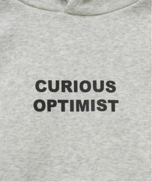 GLAZOS（グラソス）の「【毛玉になりにくいしっかり暖か素材】裏起毛・フードプリントプルオーバーパーカー（スウェット・キッズ・ホワイト/ブルー/グレー/ブラック・S/M/L/LL）」の15枚目の写真