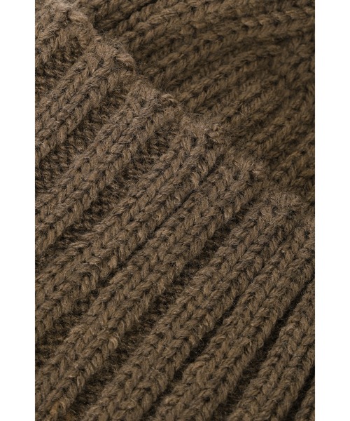 ALEXIA STAM（アリシアスタン）の「Ear Flap Knit Watch / 耳当て付きニットキャップ（ニットキャップ/ビーニー・レディース・ブラック/ブラウン/グレー・FREE）」の8枚目の写真