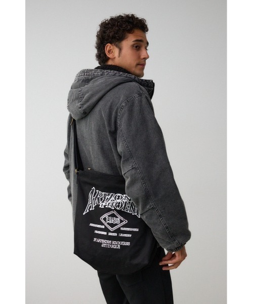 AZUL by moussy（アズールバイマウジー）の「Abel&Co USA ショルダーバッグ（ショルダーバッグ・メンズ・ブラック/オフホワイト/ブルー/グレー・FREE）」の10枚目の写真