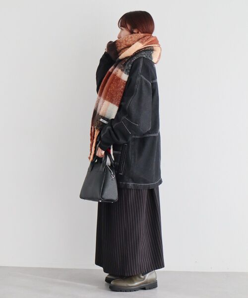 CRAFT STANDARD BOUTIQUE（クラフトスタンダードブティック）の「チェックストール（ストール/ショール・レディース・レッド/ブラウン/グリーン/ブルー・FREE）」の22枚目の写真