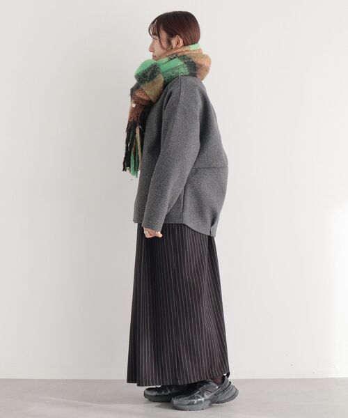 CRAFT STANDARD BOUTIQUE（クラフトスタンダードブティック）の「チェックストール（ストール/ショール・レディース・レッド/ブラウン/グリーン/ブルー・FREE）」の5枚目の写真